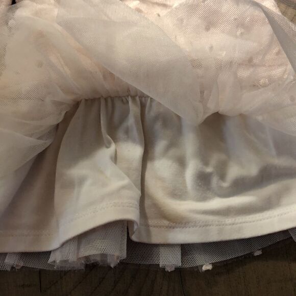 Gillian’s Closet Sweater Polkadot Tutu Dress. Poly blend. - Picture 5 of 6